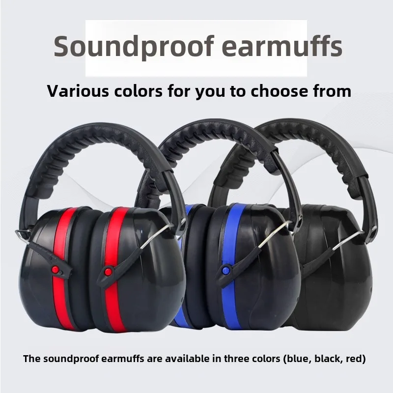 Hearing Protection Noise Canceling Ear Muffs Adult Headphones Suitable for Lawn Mowing, DIY, Construction, Carpentry, Shooting