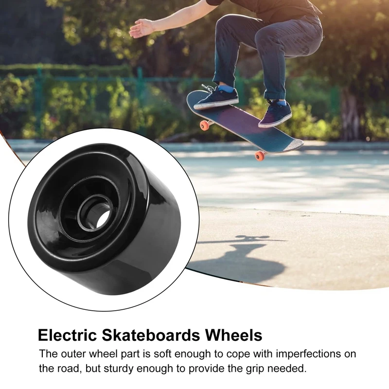 Longboard Electric Skateboards Tires 90Mm PU 78A Shockproof Wheels E-Skateboard Replacement Accessories Spare Parts