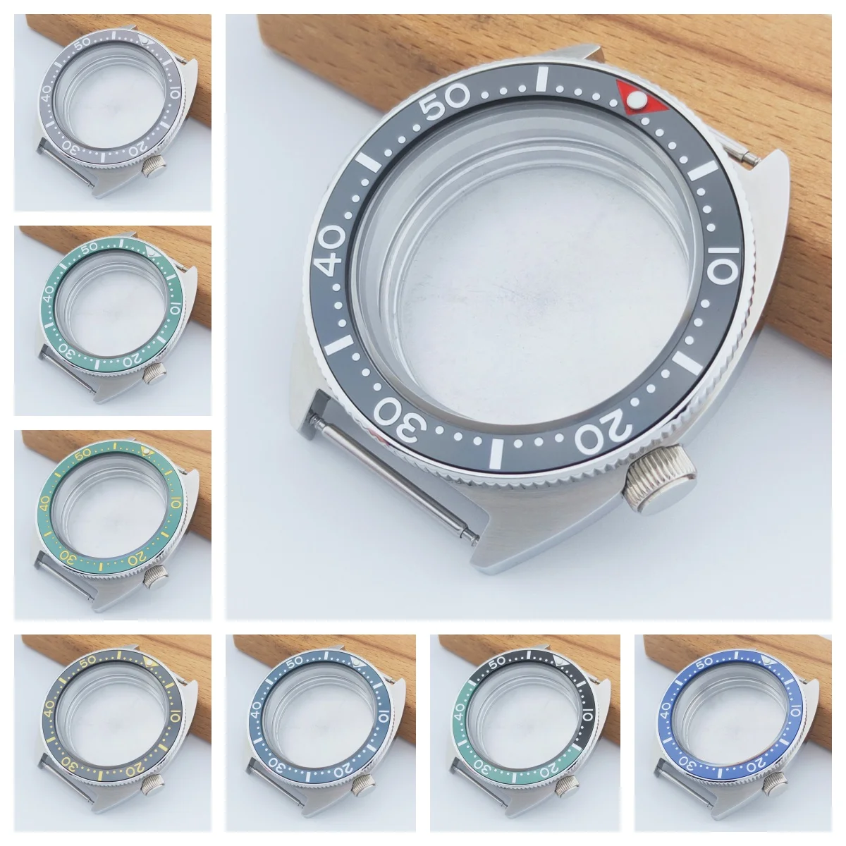 

Механический корпус часов NEITON, 40 мм, куполообразное сапфировое стекло, тунцовая черепаха для модифицированного ушка NH35 NH36 NH34 NH38, механизм, циферблат 28,5 мм