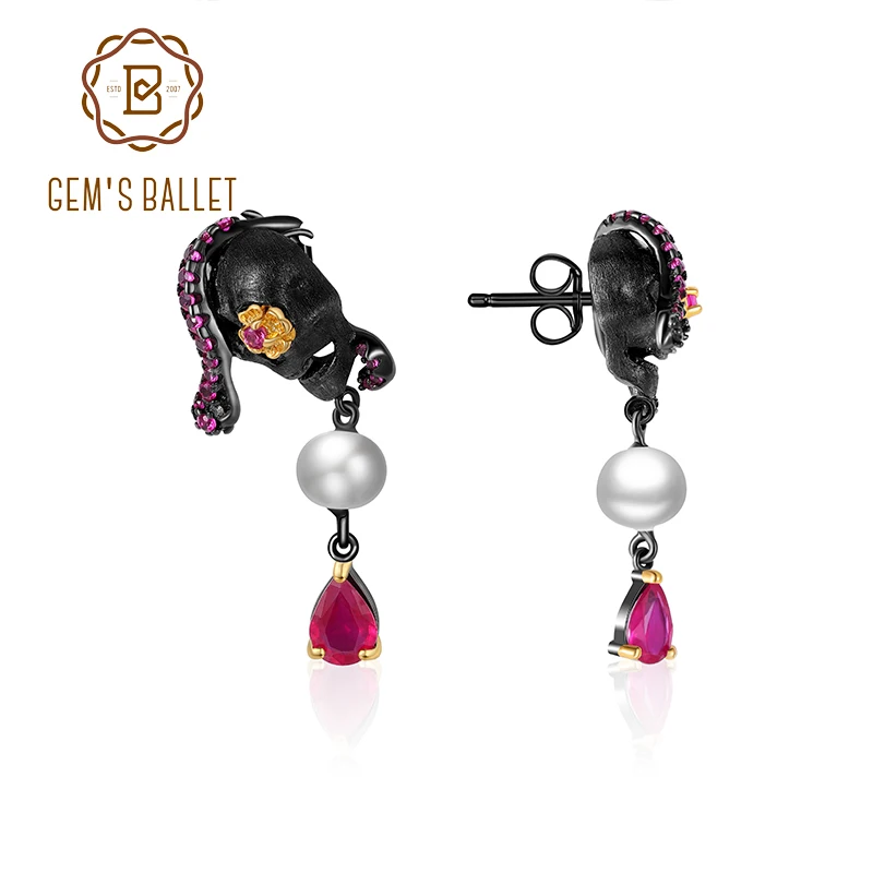 gem's-ballet-boucles-d'oreilles-en-perles-d'eau-douce-remplies-de-verre-en-argent-regarde-925-faites-a-la-main-tete-de-mort-cadeau-pour-halloween