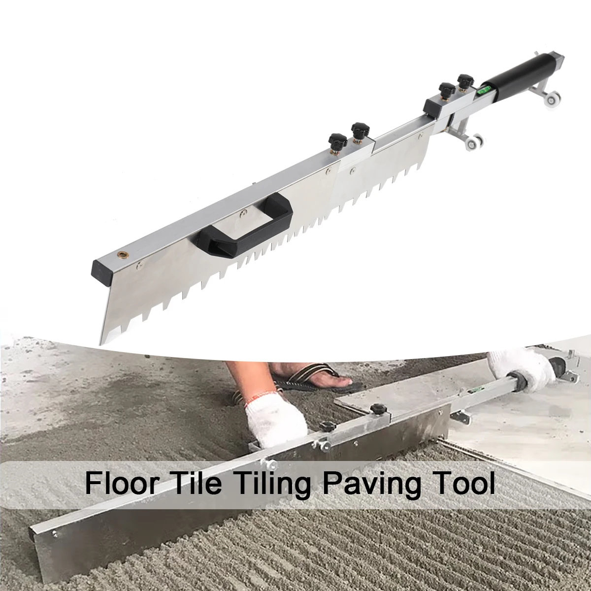 Leveling System Flat Sand Tiling Tile Leveler Tile Flat Ash Device Paving Tile Plasterer Flooring Tile Tool