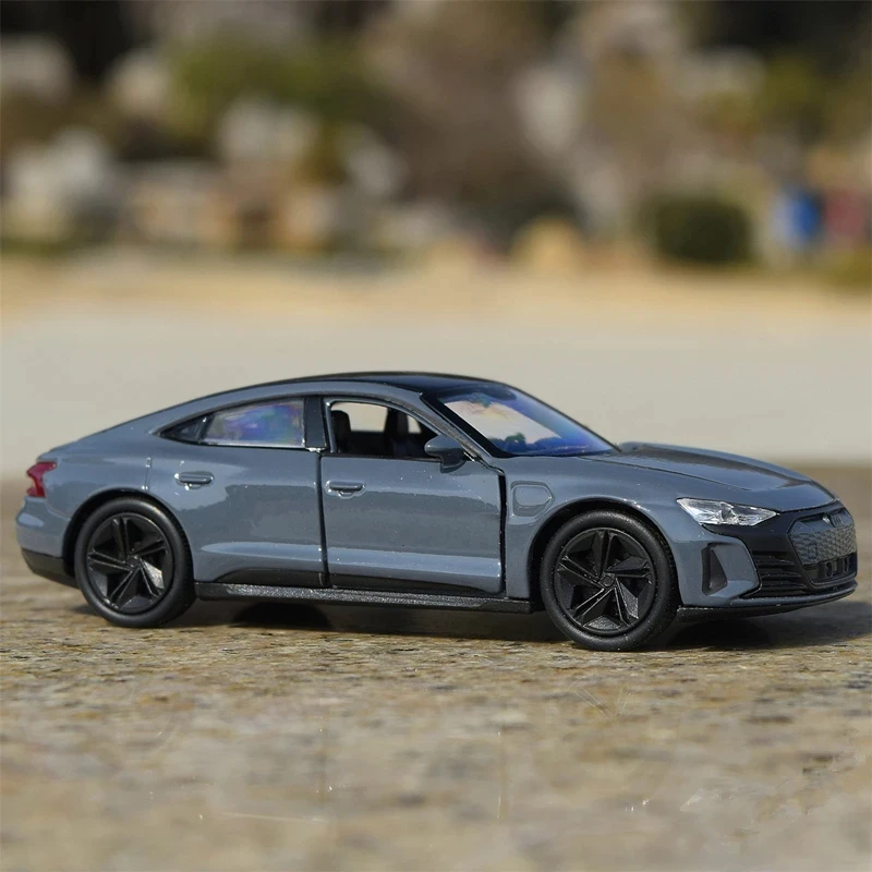 WELLY-Audi RS e-tron GT Alloy Modelo de Carro Esportivo, Simulação Diecast Metal, Coleção Toy Racing Car, Presente Infantil, BD33, 1:36