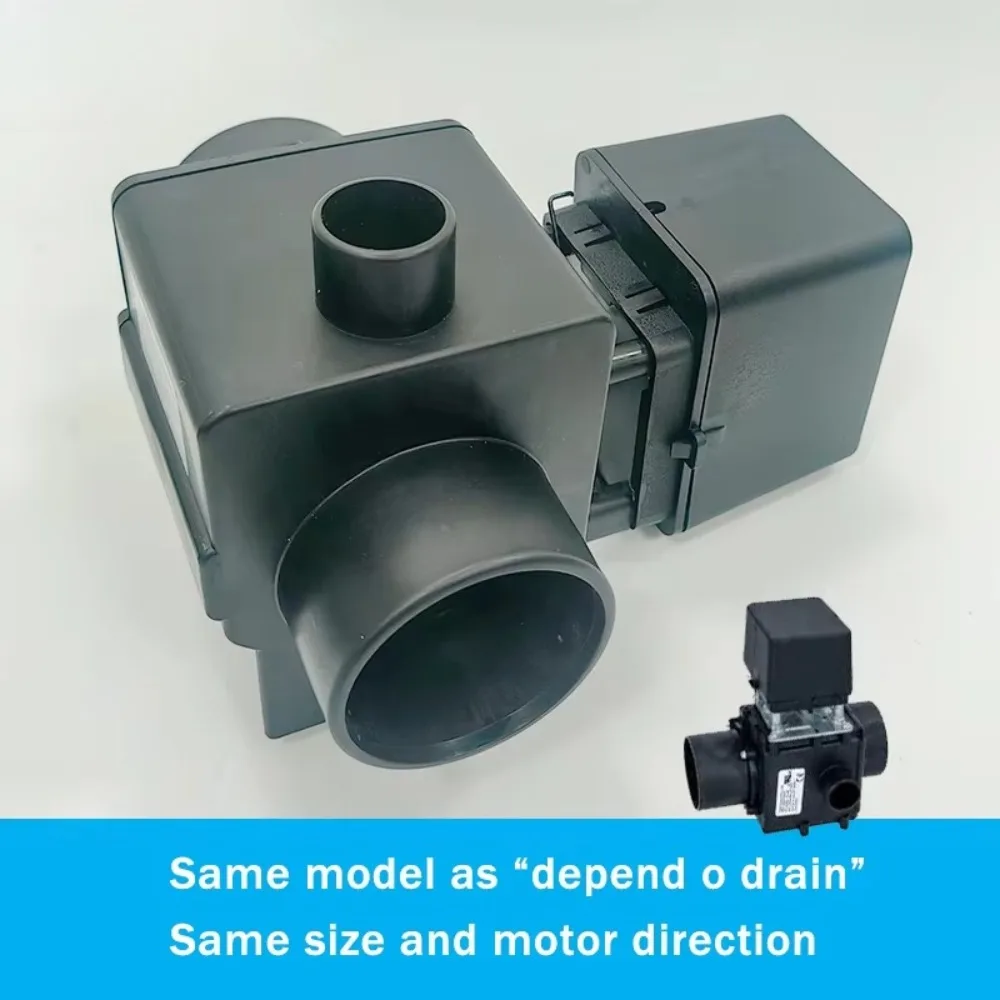 3-Inch 180-degree Speed Large Washing Machine Drain Valve with Overflow Drain Pump Parts for Washing Machines and Hotels