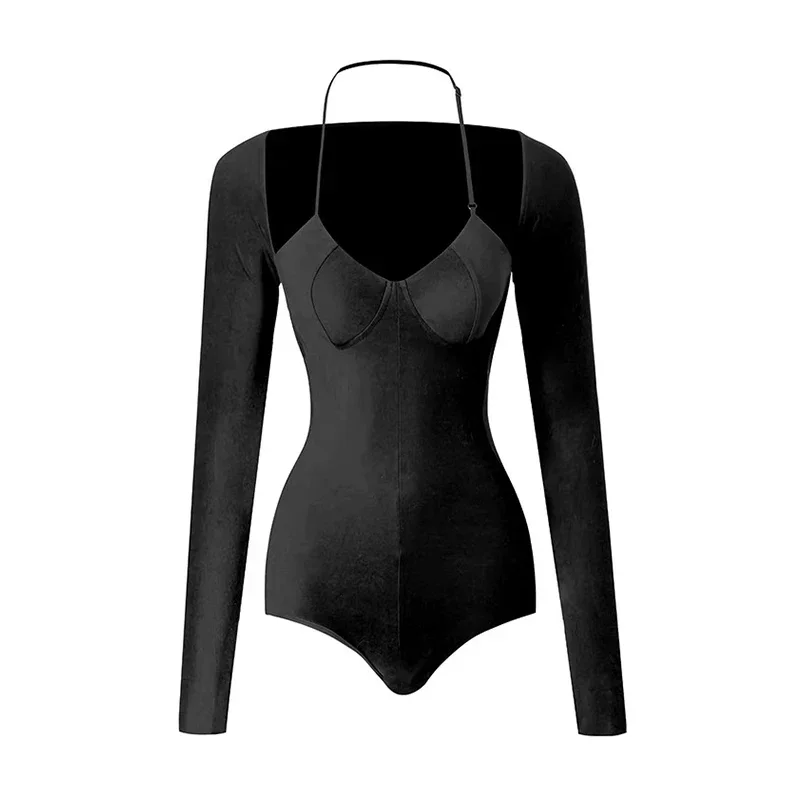 Strój do tańca latynoamerykańskiego dla dzieci, sukienka z długim rękawem, top, spódnica z frędzlami, kostium do tańca, strój do ćwiczeń i treningów DQL9417