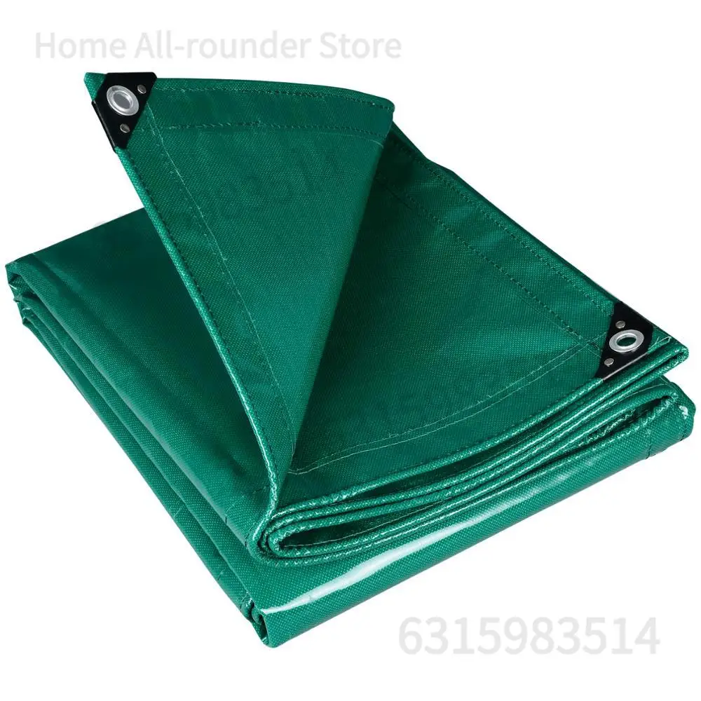 Toldo de lona de PVC, cubierta Industrial impermeable, velas de sombra para jardín, playa, Camping al aire libre, Patio, piscina, refugio solar, 1 ud.