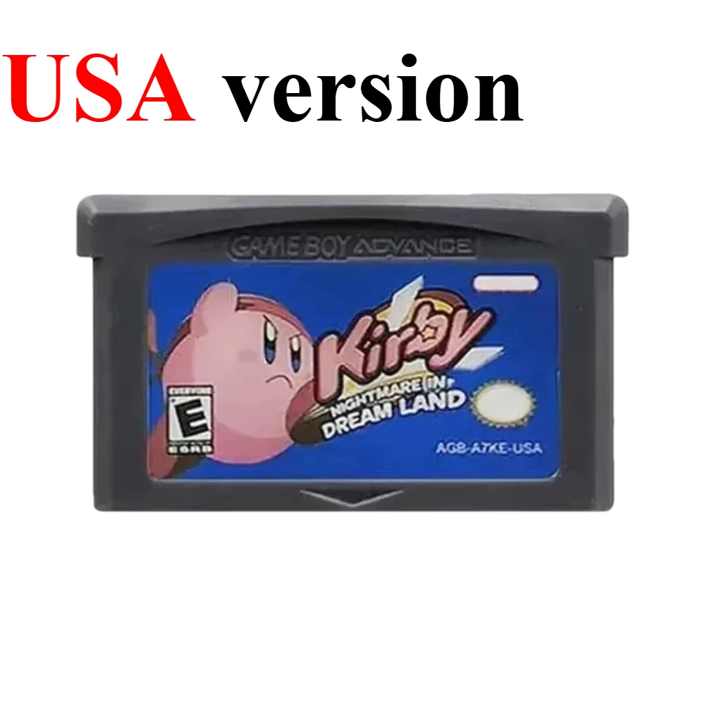 USA/EUR GBA-Spielmodul Zelda MINISH CAP Wars Metroid Kirby Dream Land Doom of Fire für GBA Klassisches Spiel – Detail 21