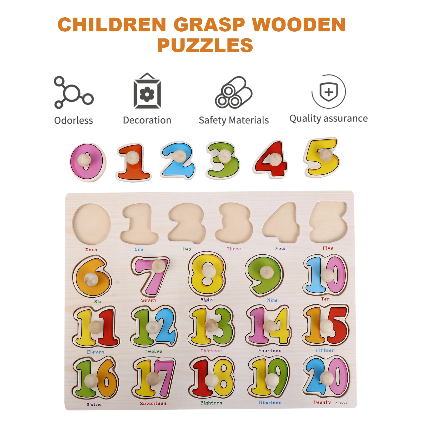 1 conjunto de quebra-cabeça de madeira para crianças brinquedo educativo jogo 3d crianças quebra-cabeça brinquedo aprendizagem precoce quebra-cabeças