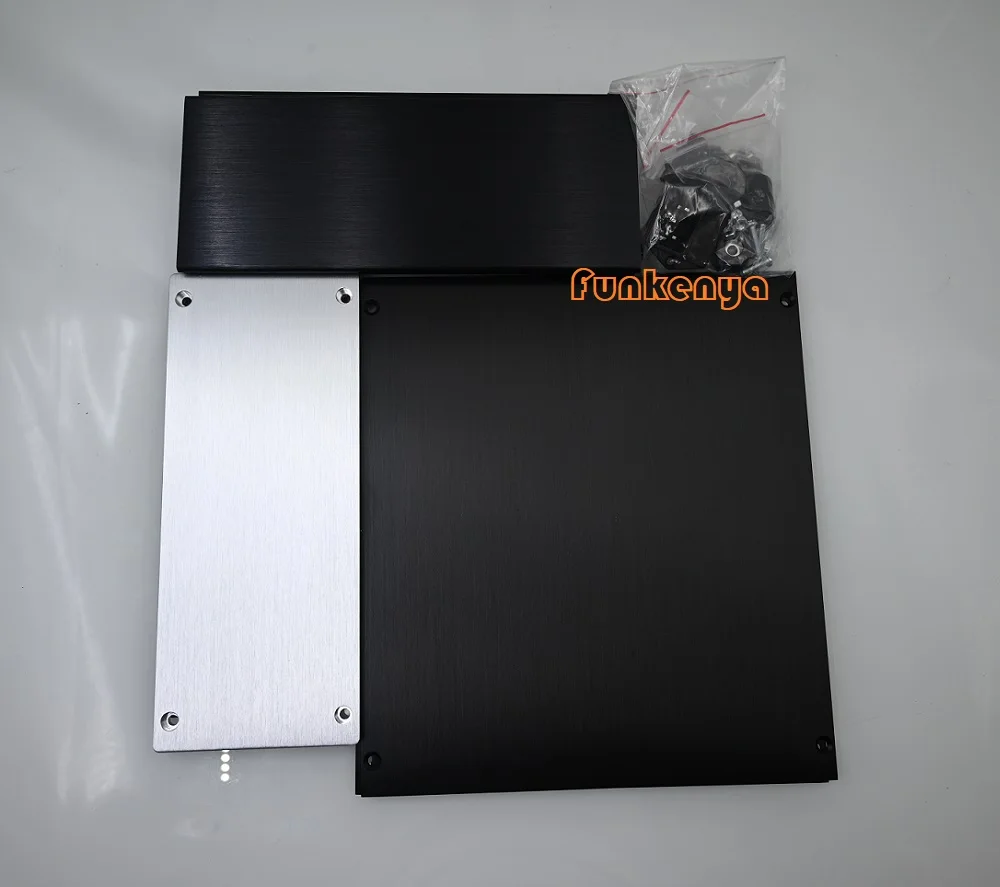 

219.5X90X228 Anodized Aluminum Power Box Chassis DIY Preamp Amplifier Housing DAC Decoder Shell Audio No Hole Case Earphone PSU