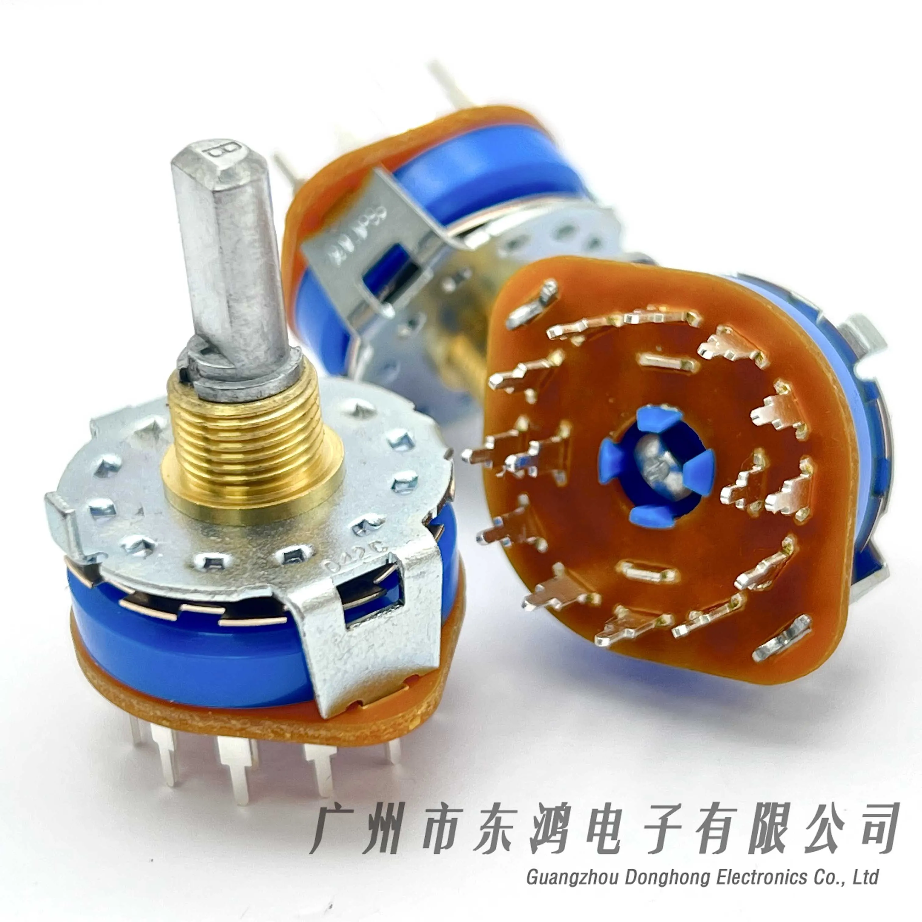 Image of ALPS Alpine SRRM264300 verstärker quelle signal schalt dreh band schalter 2 messer 6 gears