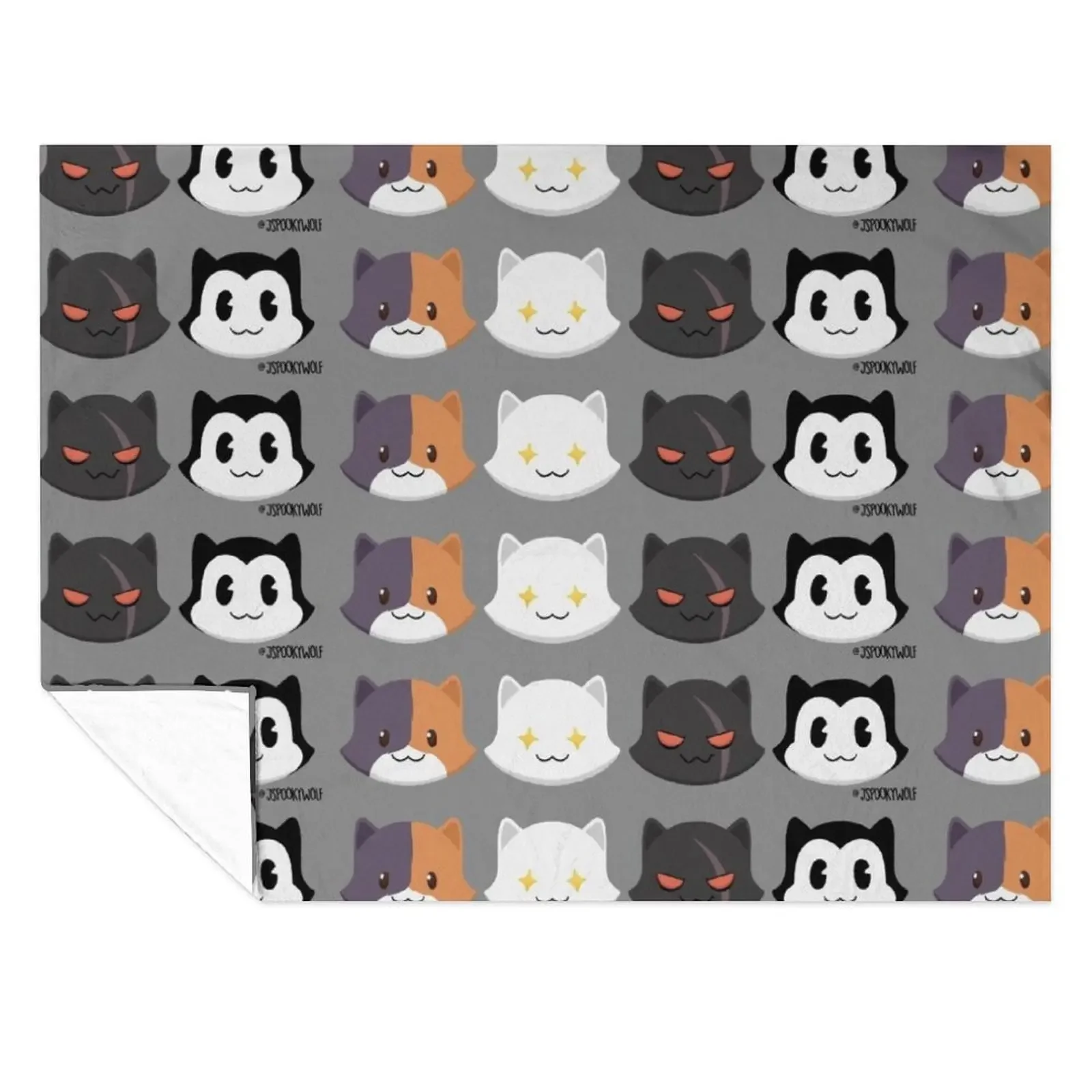 

Meow Batch Throw Blanket Sofa Throw bed plaid Summer Beddings Flannel Blankets