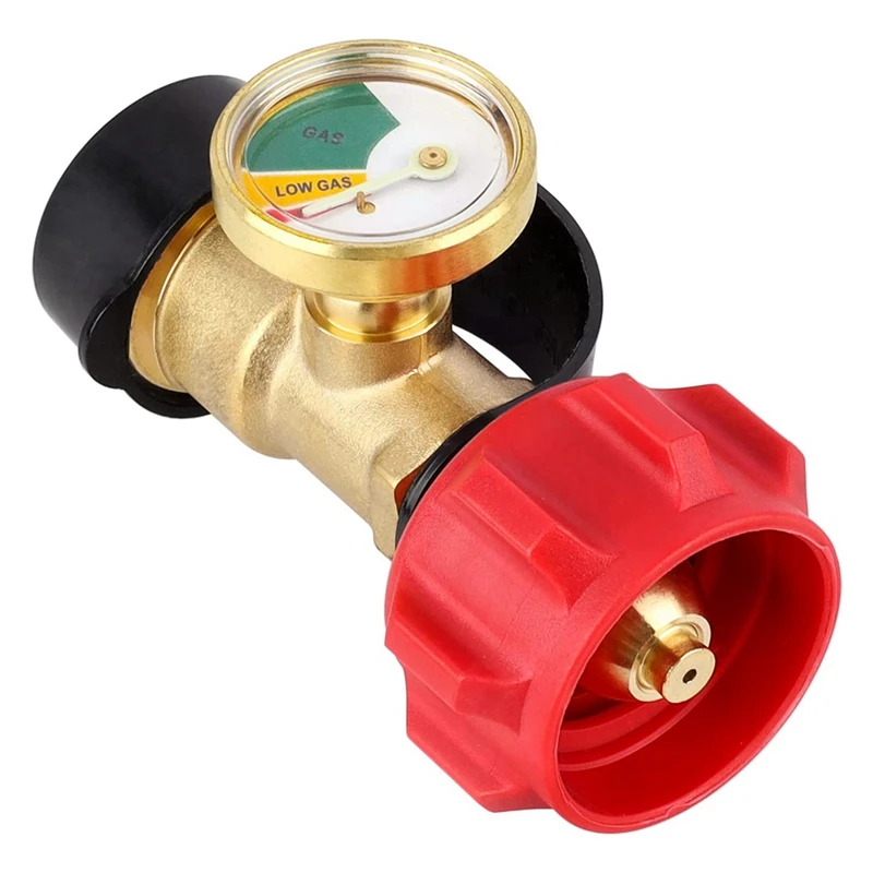 Indicador de Nível de Medidor de Propano Universal Detector de Vazamento Medidor de Pressão de Gás Lanterna de Grelha a Gás