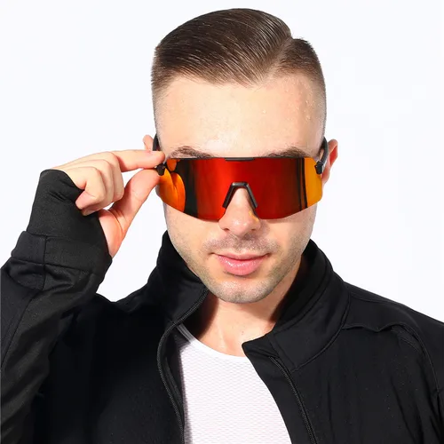 Imagen 2 del producto WEST BIKING-gafas polarizadas profesionales para ciclismo, lentes deportivas para bicicleta de montaña y carretera, UV400