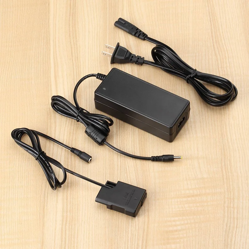 2X AC Power Adapter DC Coupler Camera Charger Replace For EN-EL14 / For Nikon D5100 D5200 D5300 D5500 D5600(US Plug)