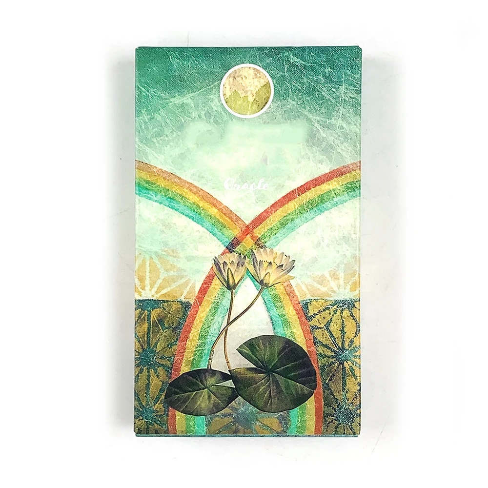 New Oracle Cards A 50 Deck English Visions Divination Edition Borad Games Inspired By The Symbolism,Family Gathering Cards Game