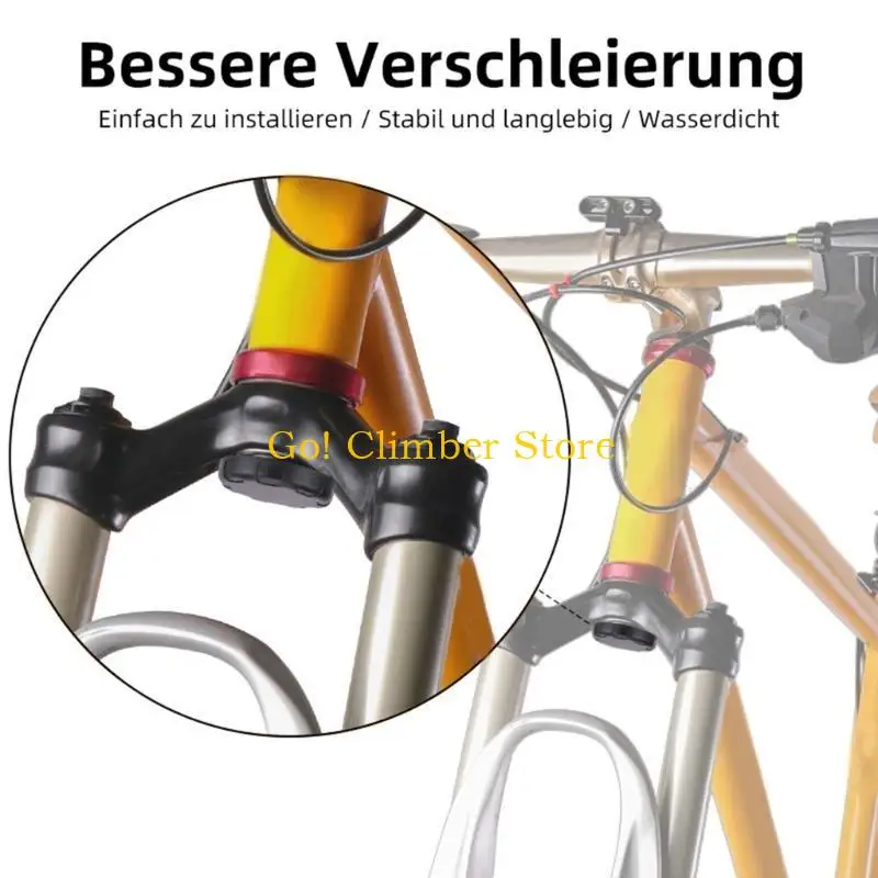 

Q84C Передняя вилка для велосипеда, кронштейн для нижней трубы, водонепроницаемая поддержка передней вилки, противоугонный для