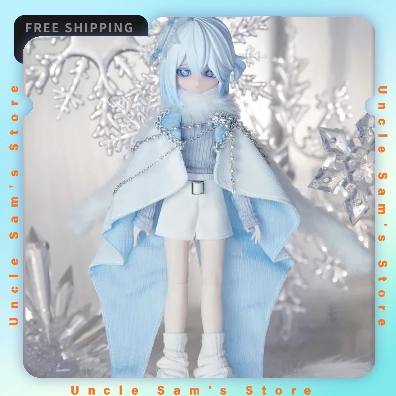 Mystery Tower Cat Box Series 8 Points Movable BJD Doll Blind Box Cute Collectible Figure Desktop Ornament Birthday Gift For Girl