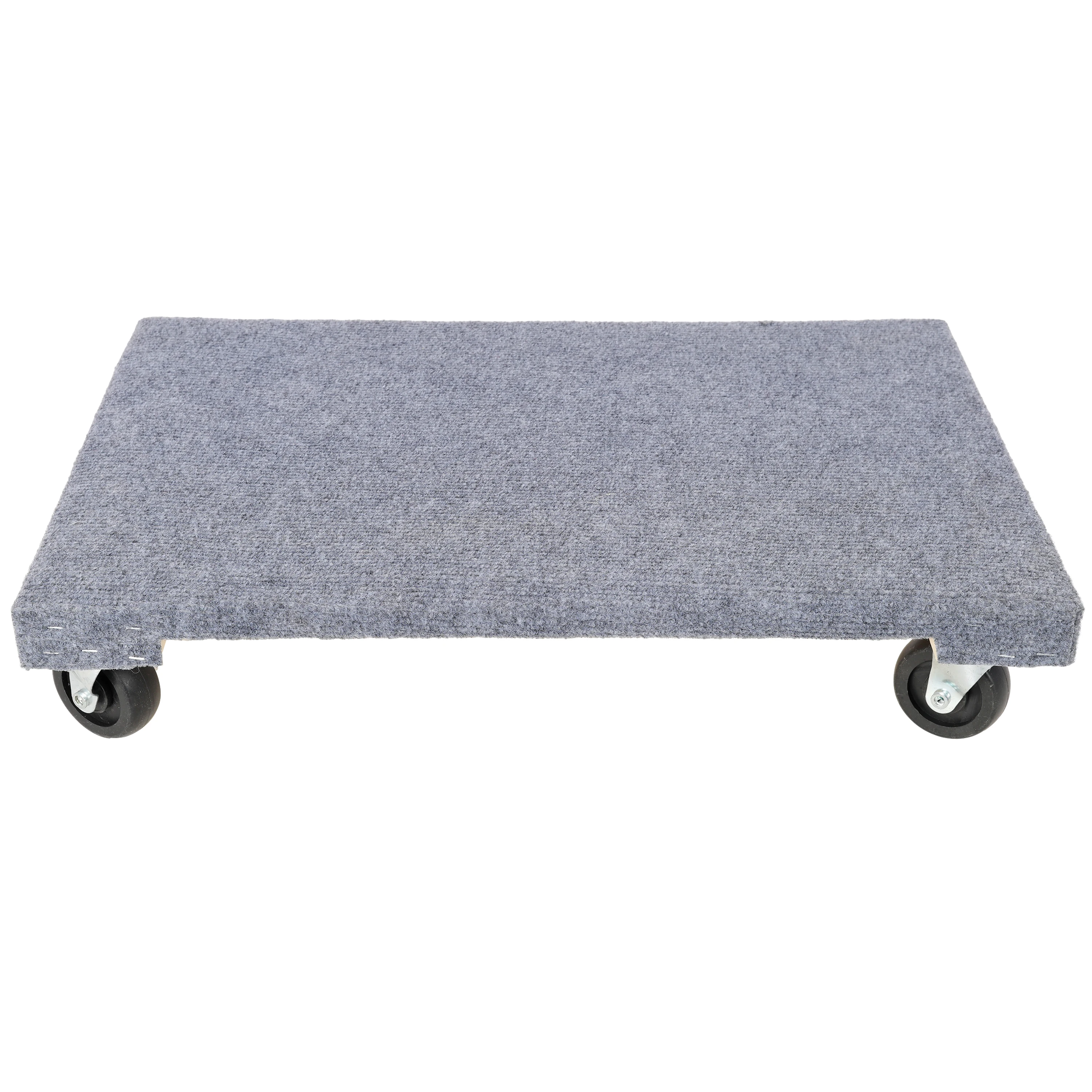Heavy Duty Moving Dolly with Grey Carpet Surface, 24 in. x 16 in. 4pcs PP Swivel Casters, 1000 LBS Load Capacity Multi-Purpose Transport Cart for Furniture, Boxes & Heavy