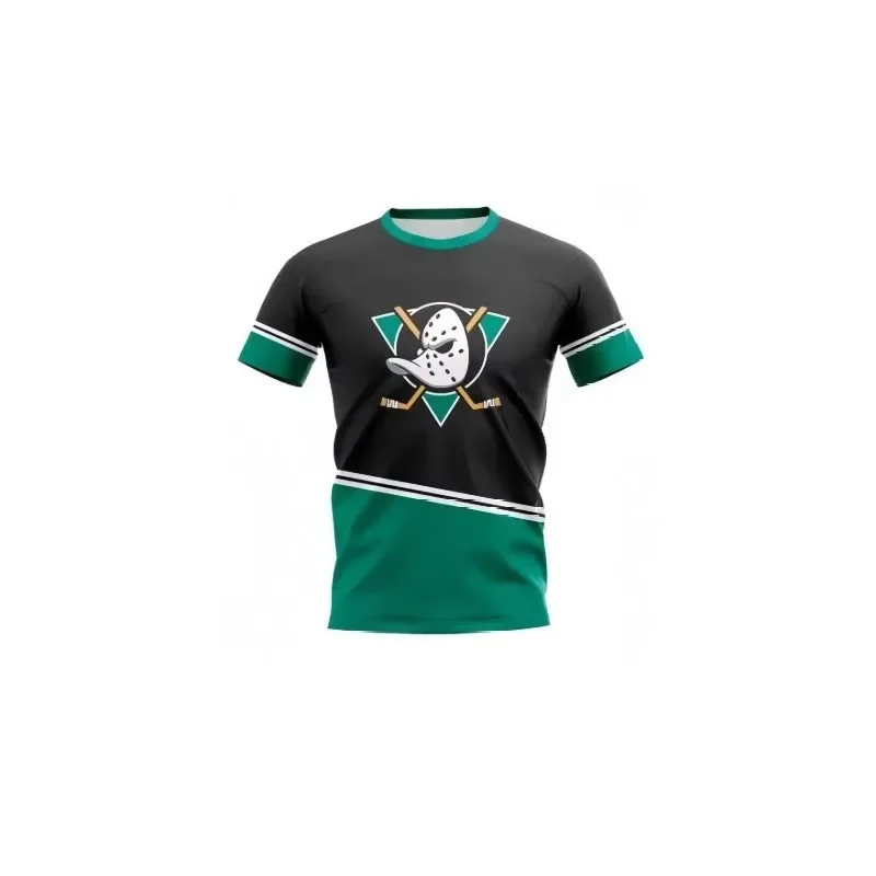 AliExpress NONE 3D Printed Sports Quick-drying Men's T-shirt High-end Motorcycle Off-road Bike Short-sleeved Breathable Parent-child