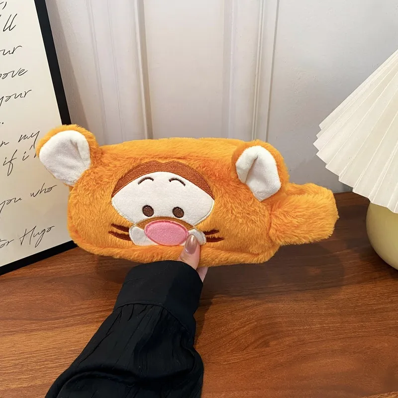 Tigger, Winnie the Pooh, Piglet, Eeyore Cute Creative Cartoon Pattern Large Capacity Storage Makeup Bag and Pencil Case - view 6