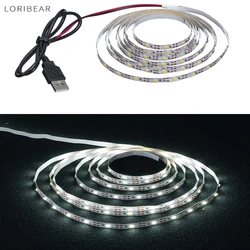 USB LED Strip Lights para Smart TV, Luz de fundo, Luz noturna, Sala de estar, Jogos, Parede, Quarto, Decoração de Natal, Iluminação, Lâmpada Atmosfera, 5V, 1Pc