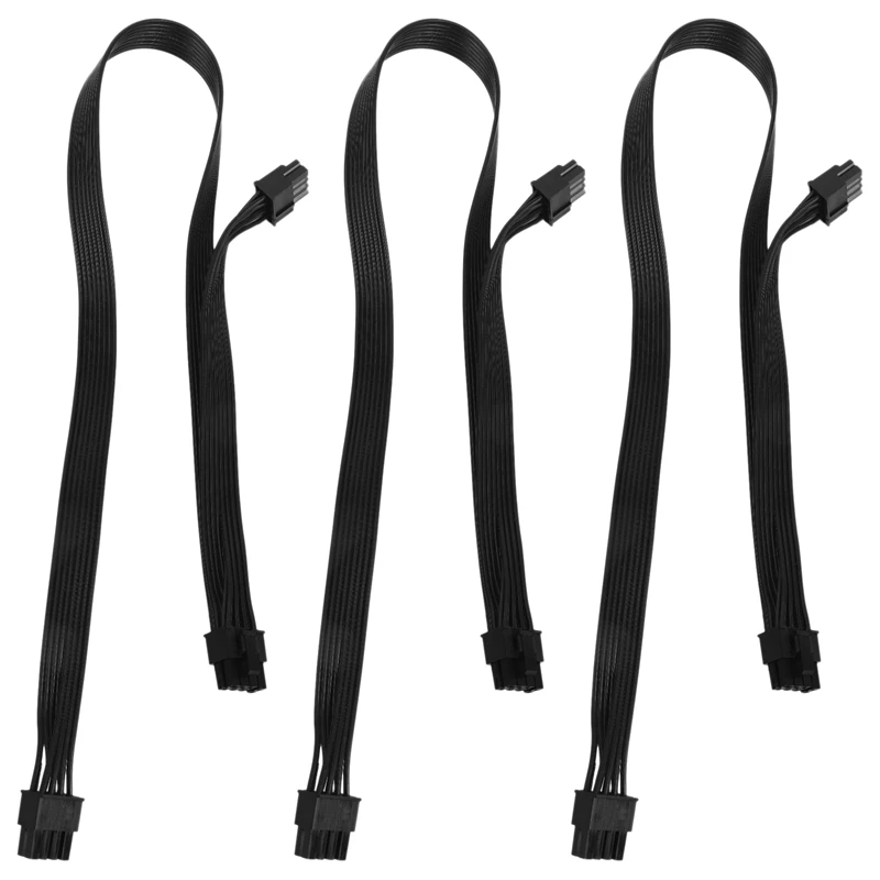 3X PCI-E 8 Pin To Dual 8Pin(6+2 Pin) Power Supply Cable For Cooler Master V Gold Series V750 V550 Modular Power Supply