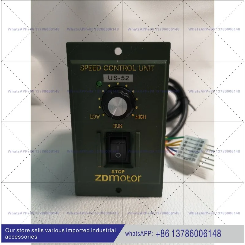 オリジナルの120wガバナーus5120-02は、6w-200w-acスピードモーターを搭載可能