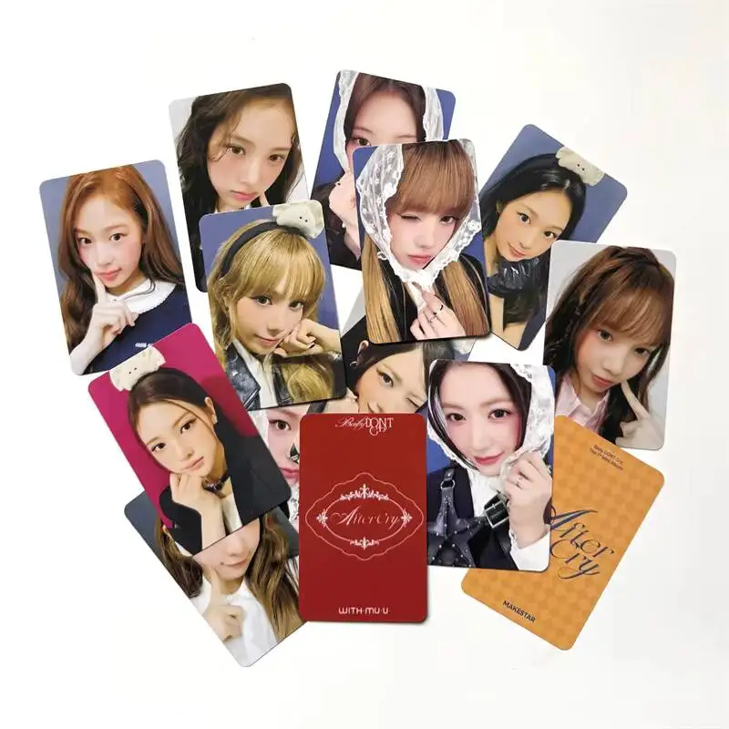 Kpop Baby DONT' Cry 4 piezas/set Nuevo Álbum AFTER CRY Tarjeta Fotográfica Tarjeta de Colección para Fans Postal Tarjeta Especial Kumi Yihyun Mia Beni