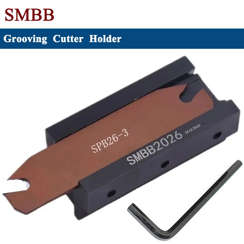 SPB226 SPB326 SPB332 SPB432 SMBB1626 SMBB2026 SMBB2532 Grooving Cut-Off Cutter Holder SP300 200 NC3030 Lathe Turning Tool Holder