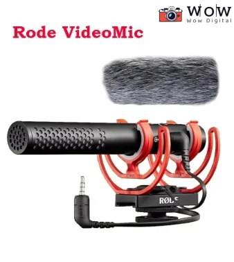 

Rode Video Mic VideoMic NTG Interview Record Microphone 3.5mm for Canon Nikon Sony DSLR Smartphones iPhone IOS Android