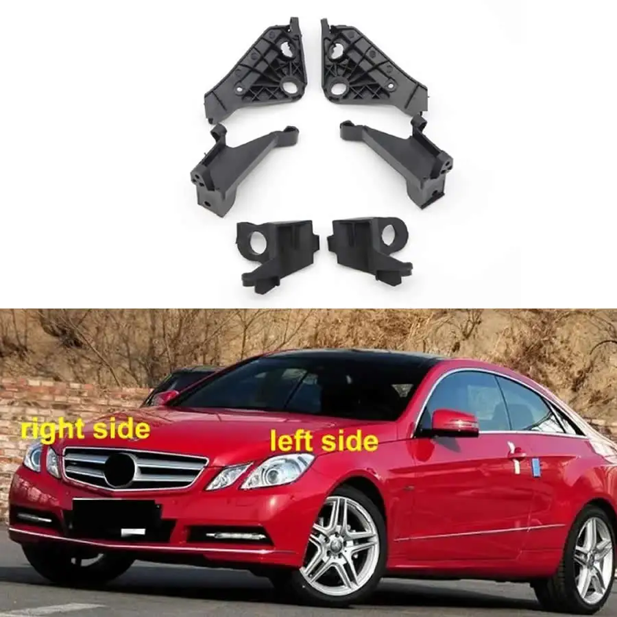 For Benz E-Class W207 2009 2010 2011 2012 Car Headlight Repair Kit Repair Claws Plastic Fixed Corners Black Light Stand
