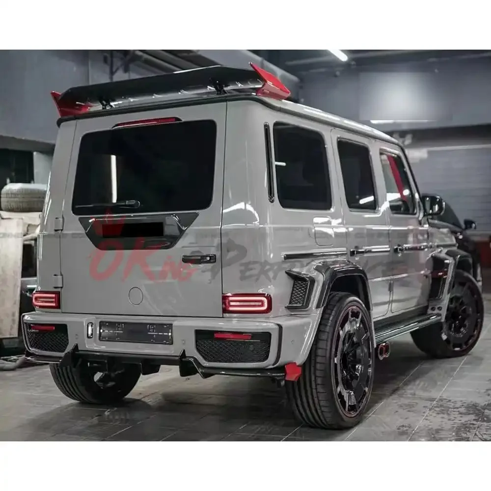 Rocket G900 Style Full Body Kit Dry Carbon Fiber Aero Kit For Mercedes Benz G Wagon W464 AMG G63 G500 G550