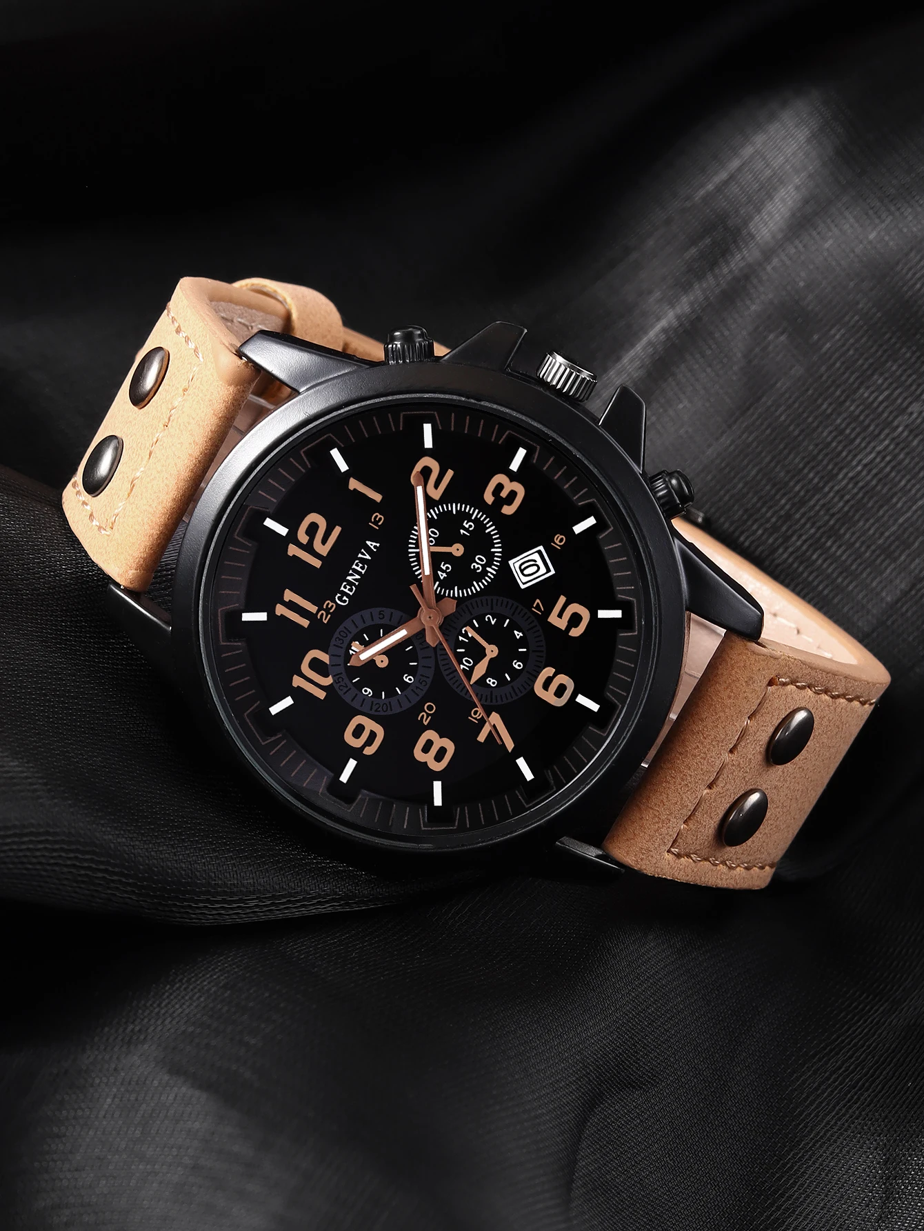 Men's Quartz Watch Calendar Function Suitable for Daily And Festive Occasions Birthday Gift Notincluding Box