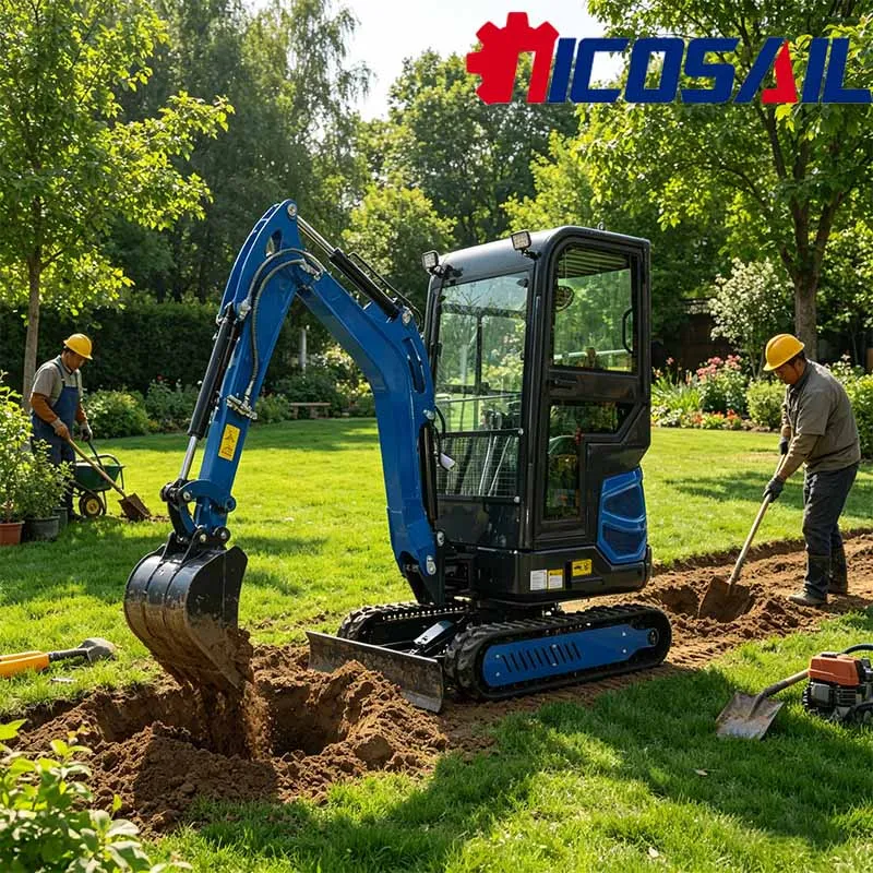

New 1.8Ton Hydraulic Crawler Mini Excavator Chinese Made Customizable CE EPA Approved For Home Use