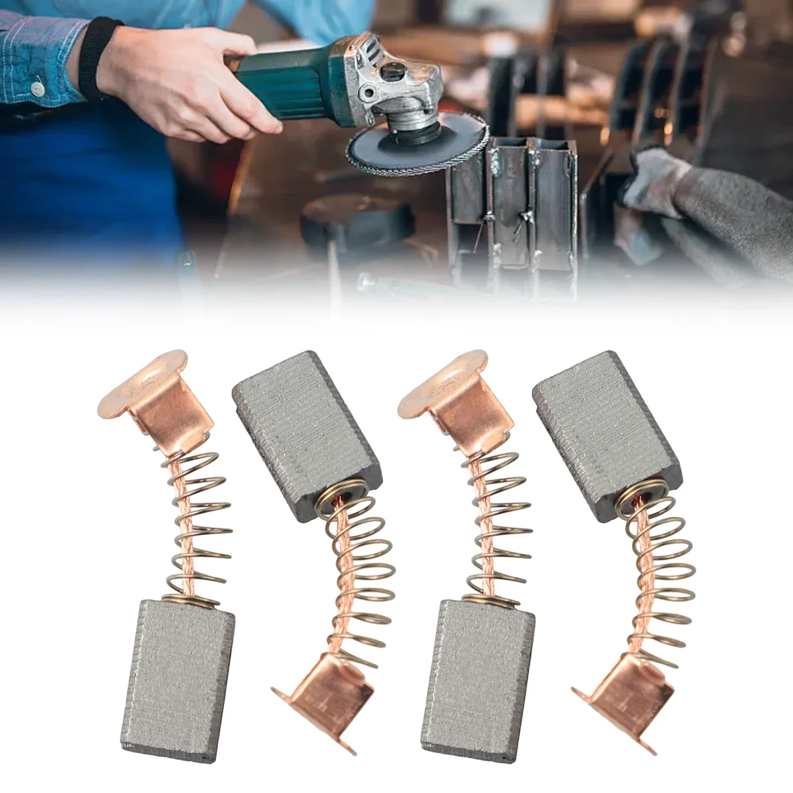 

Angle Grinder Carbon Brushes Poor Motor Operation Power Intermittent Motors 12mm X 8mm X 5mm Carbon Fiber Brushes