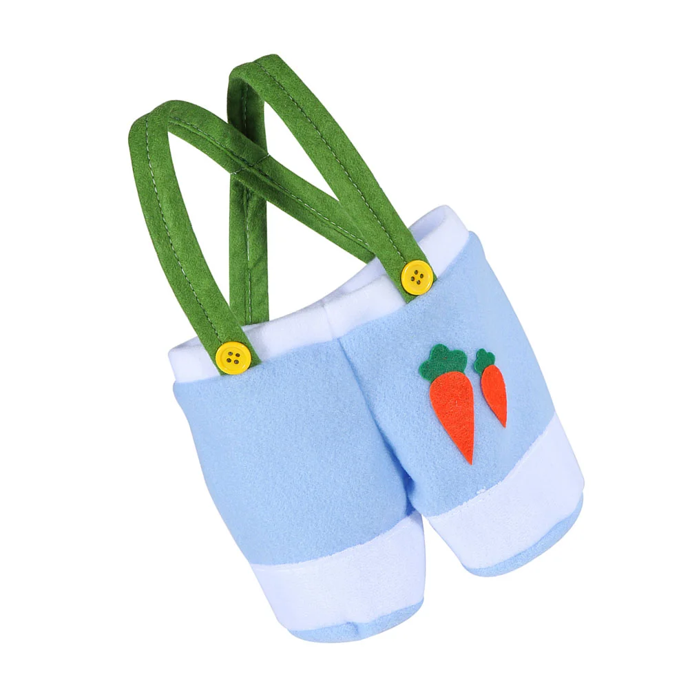 

Candy Pants Bag Canvas Tote Easter Party Gift Bags for Handbag Festival Cloth Storage Child