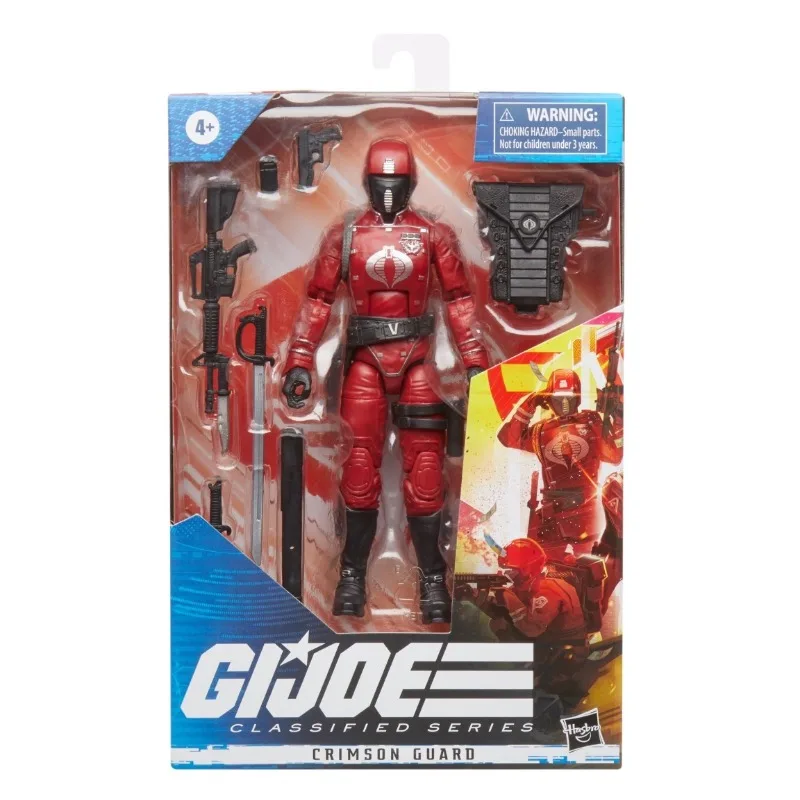 

Новый оригинальный набор Hasbro G.I. Коллекционная фигурка Red Ninja из серии Joe Classified: игрушка-кукла для детей, подарок