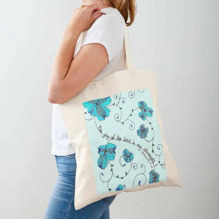 

The Joy of the Lord Tote Bag Cloth bag Gift bag for beach bags woman 2025