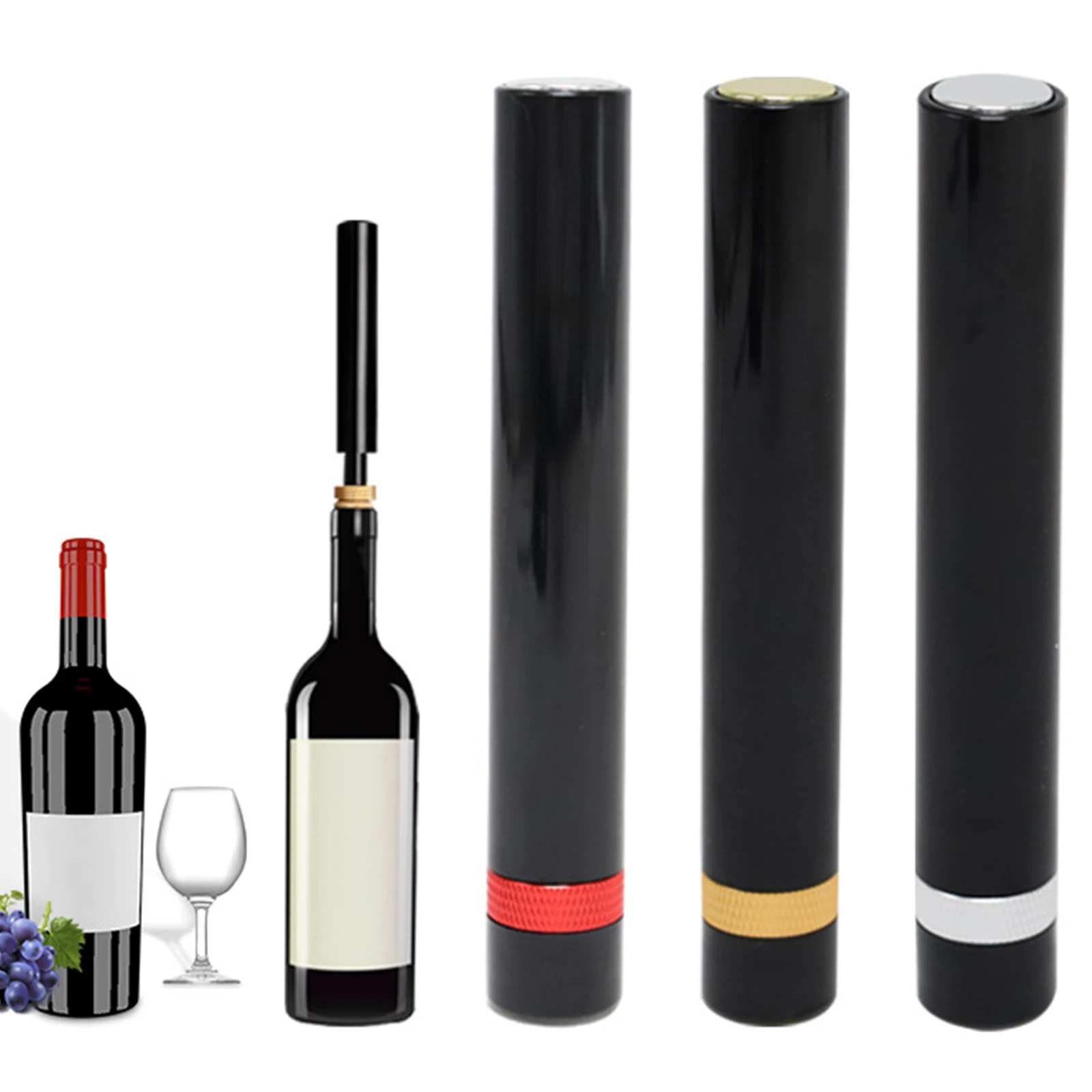 Needle Type Air Pump Bottle Opener Travel Portable Pocket Cork Out Tool for Home Restaurant Party Gifts for Women Men