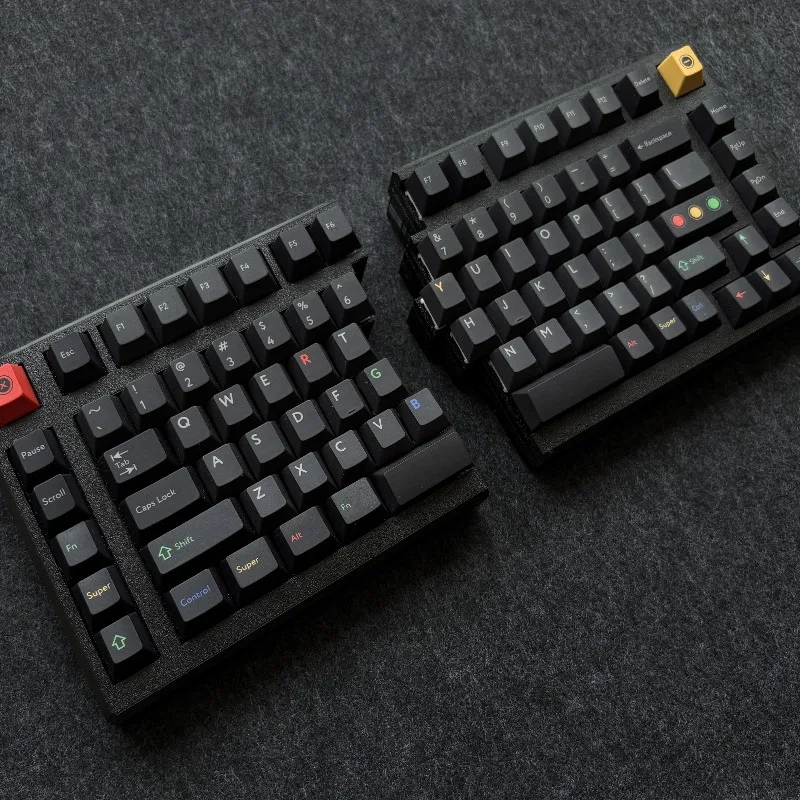 

89 Layout Split Keyboard Kit 2.4G Wireless Customized RGB Hot Swappable Split Ergonomic Keyboard VIAL Left Right Hand Keyboards