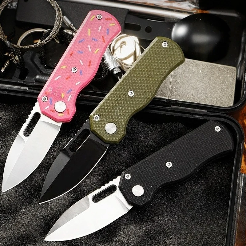

Мини-складной карманный нож для выживания на открытом воздухе, тактический нож из нержавеющей стали, портативные универсальные ножи для самообороны, инструменты EDC