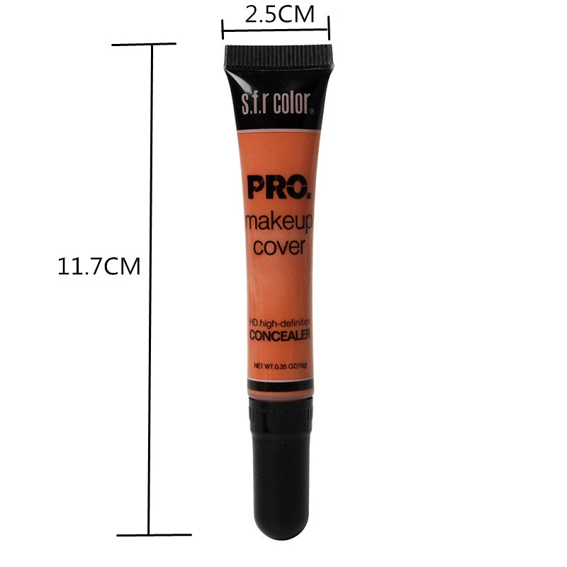 Corrector de maquillaje facial, paleta de contorno de acné, base de contorno impermeable, cobertura completa, crema de ojeras