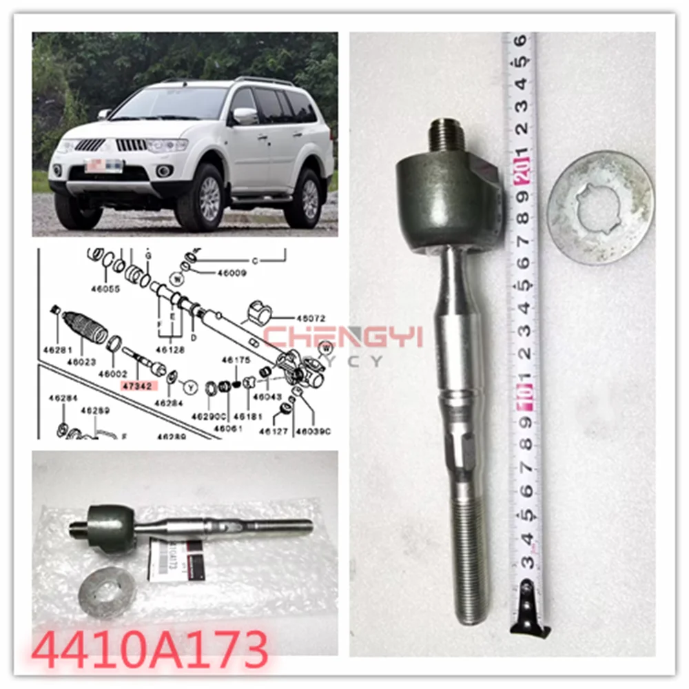 Steering Wheel Tie Rod Inner Ball Joint For Pajero Sport Montero KA4T KB5T KG4W KG6W KH4W KH6W KH9W 4410A173