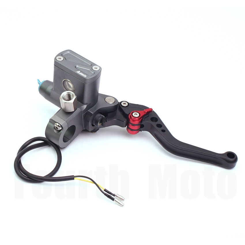 Adelin PX6 Perch Line Line Clutch Brake Lever Pump Master Cylinder Universal 22mm Handle for Scooter Street Bike Pitbike e-BIKE