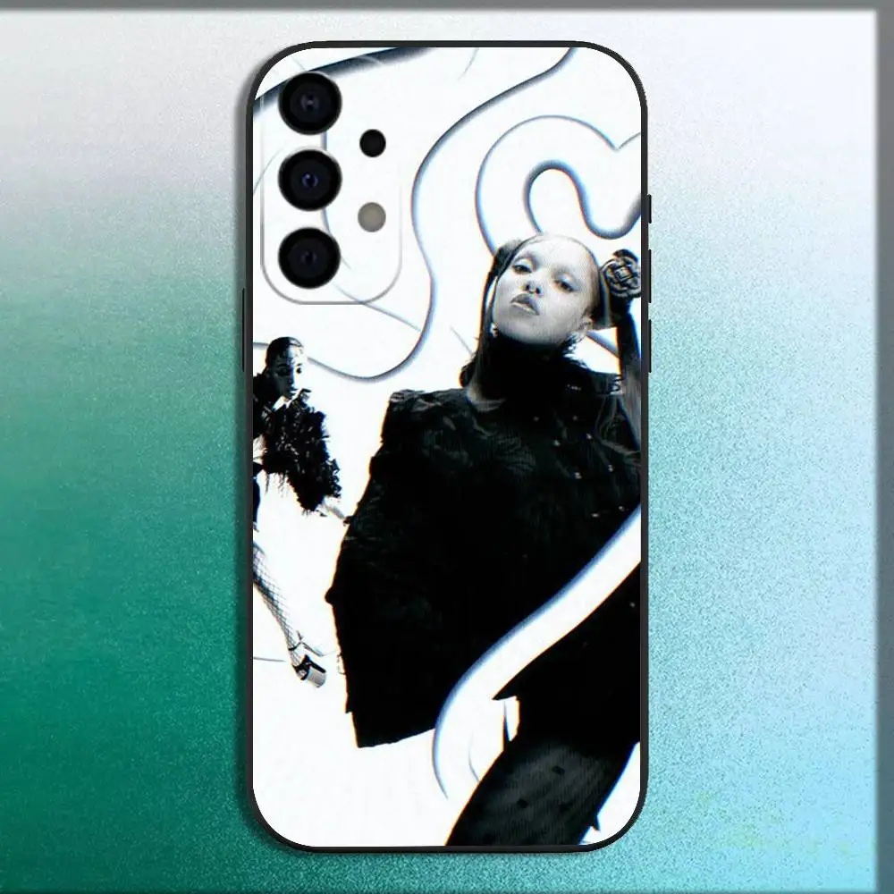 FKA Singer T-Twigs Phone Case For Samsung Galaxy A73,72,71,A52,51,40,41,A22,A32,31,A13,12,Note20 Soft Black Shell