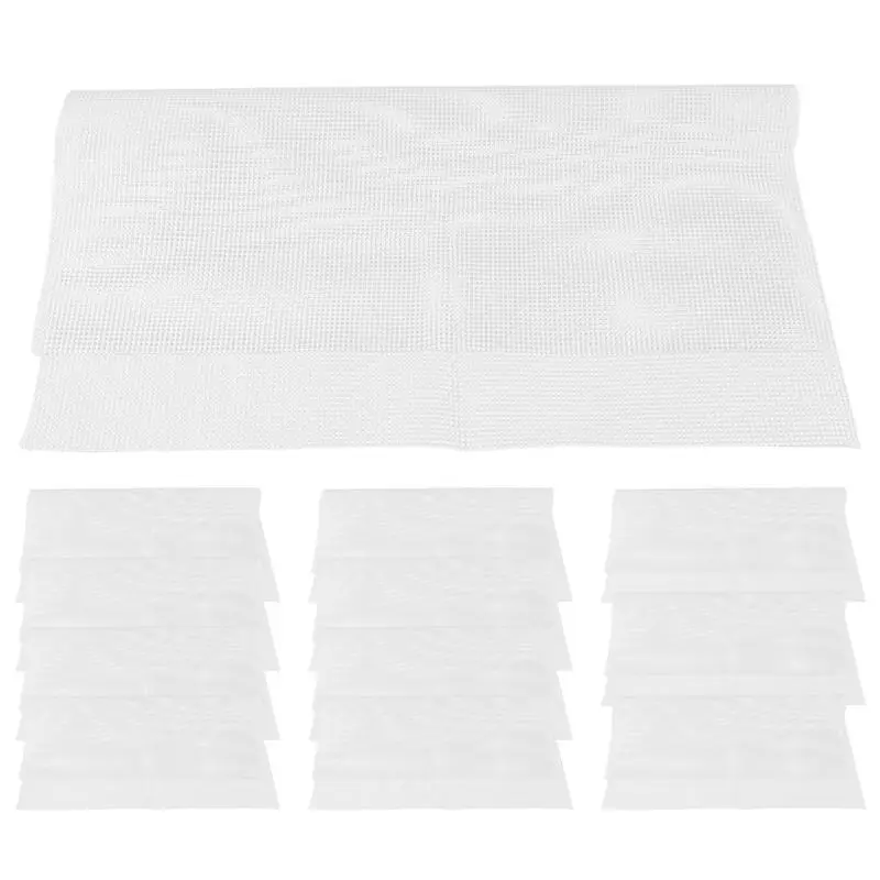 

ABUP-Silicone Dehydrator Sheets, Premium Non Stick Silicone Mesh For Fruit Dehydrator, Dehydrator Tray Reusable 12Pcs