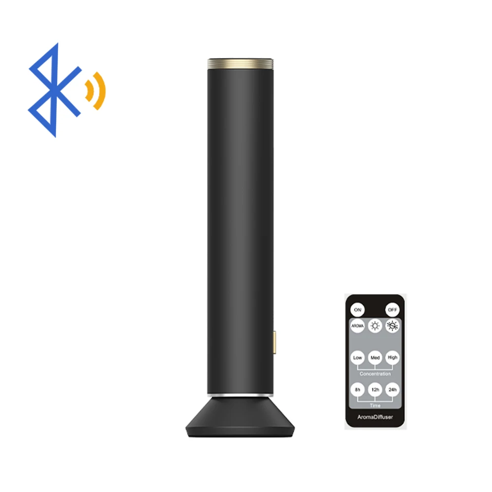 Remote Control Fragrance Scent Diffuser Machine Smart Cold Air Rechargeable Home Bluetooth Essential Oil Aroma Diffuser