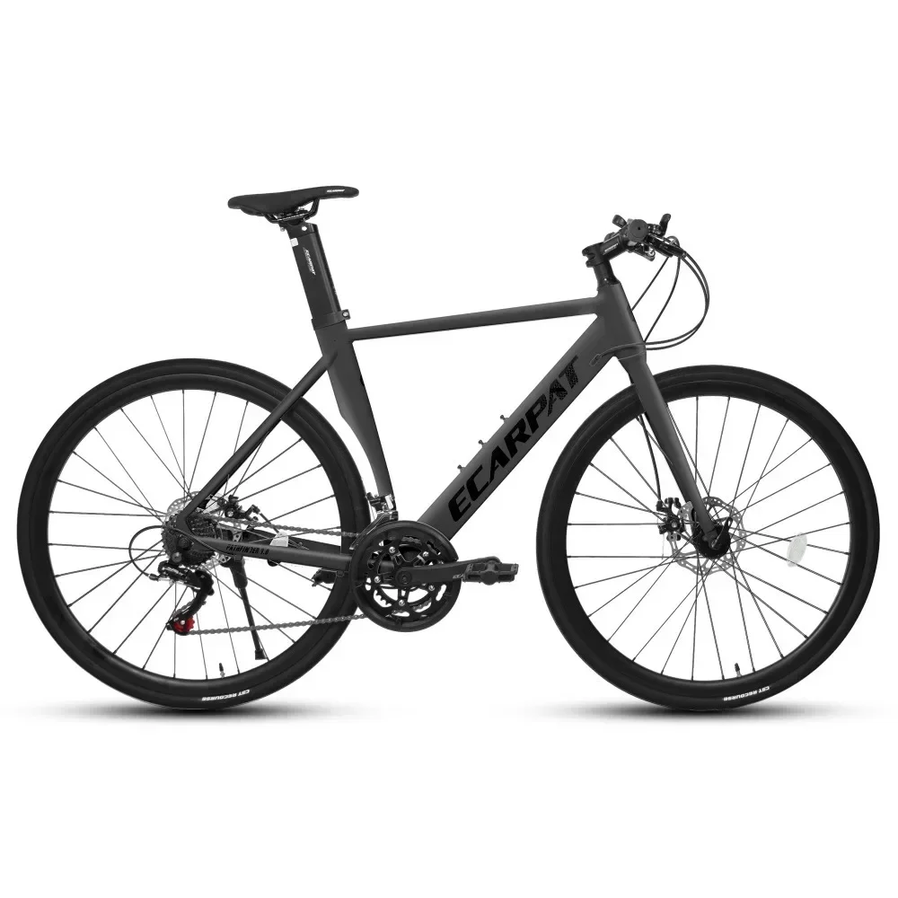 

%a Bike, 700c Ecarpat Road Bike, 14-Speed Shimano Disc Brakes, Light Weight Aluminum Frame , City Commuting Road Bicycle, Bik