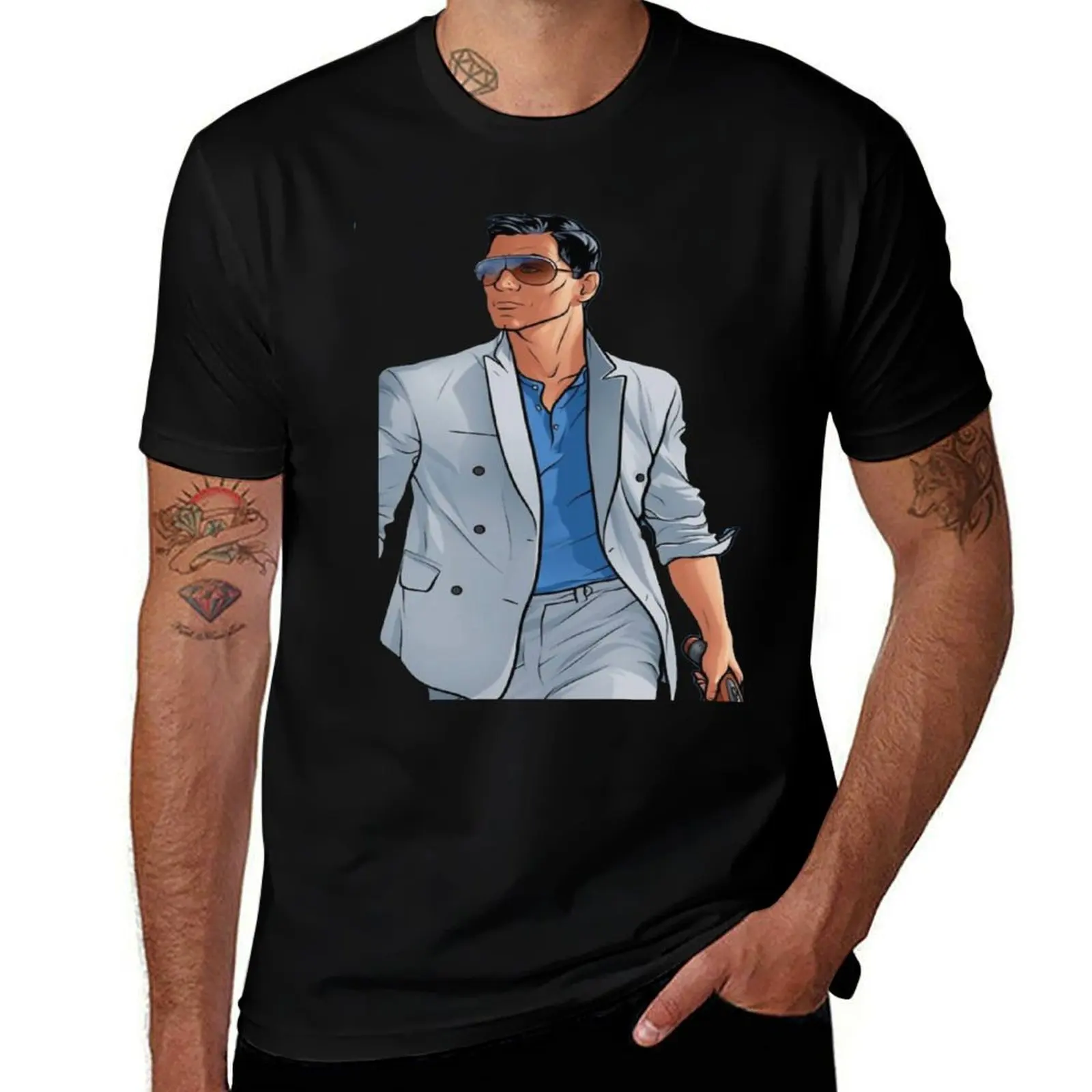 

Archer Vice design T-Shirt t shirts designer man tshirt essential t shirt T-shirt