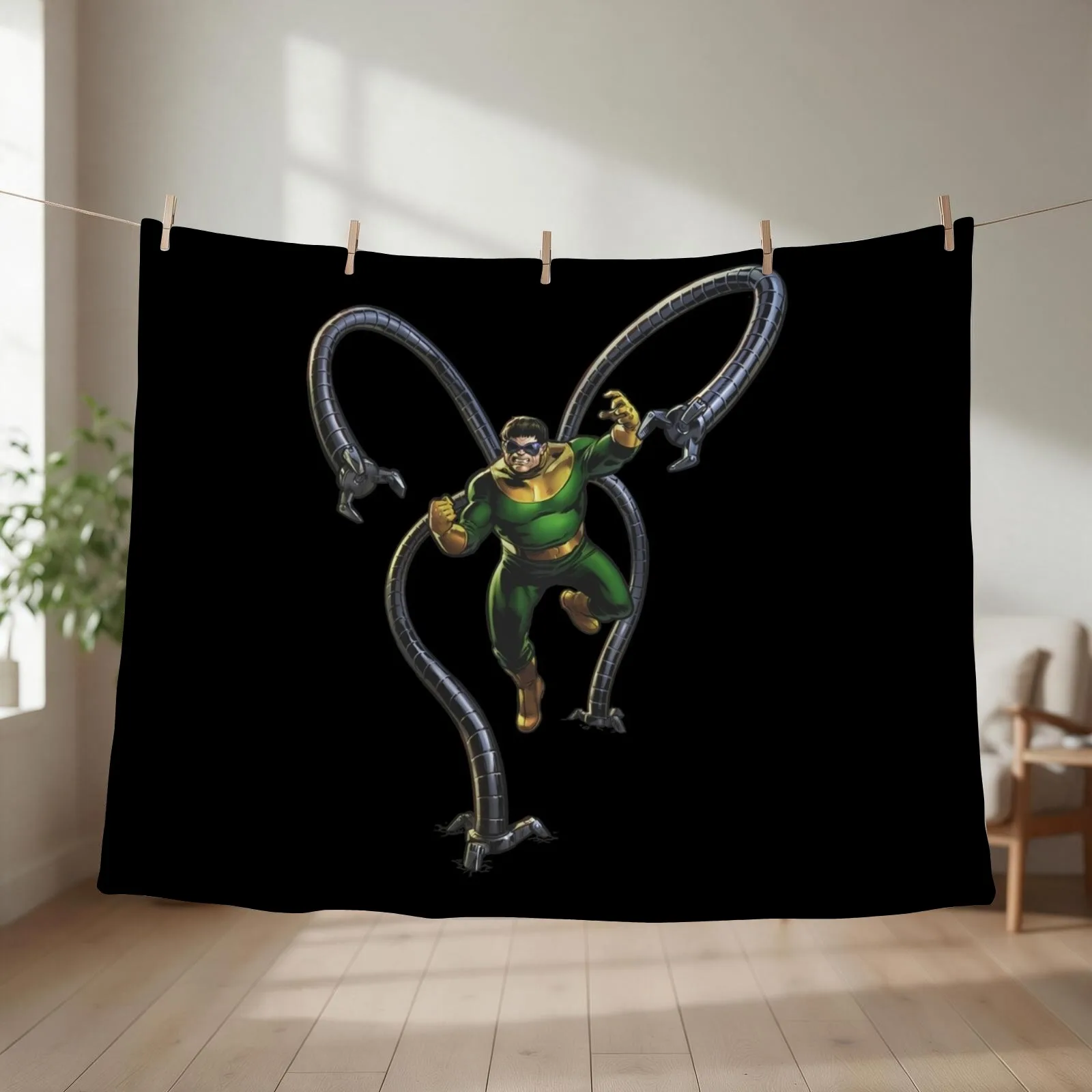 Andukan Awak Doc Ock Dedi Waiki Maknyuse Throw Blanket Tourist decorative anime sofa bed Blankets