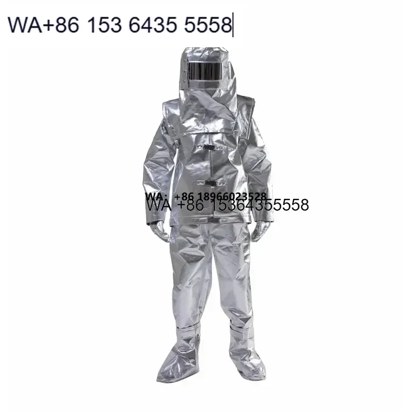 Wmwmnu Thermal Radiation Protection Uniform Anti Heat Radiation Suit for Firefighter High Temperature Working Environment